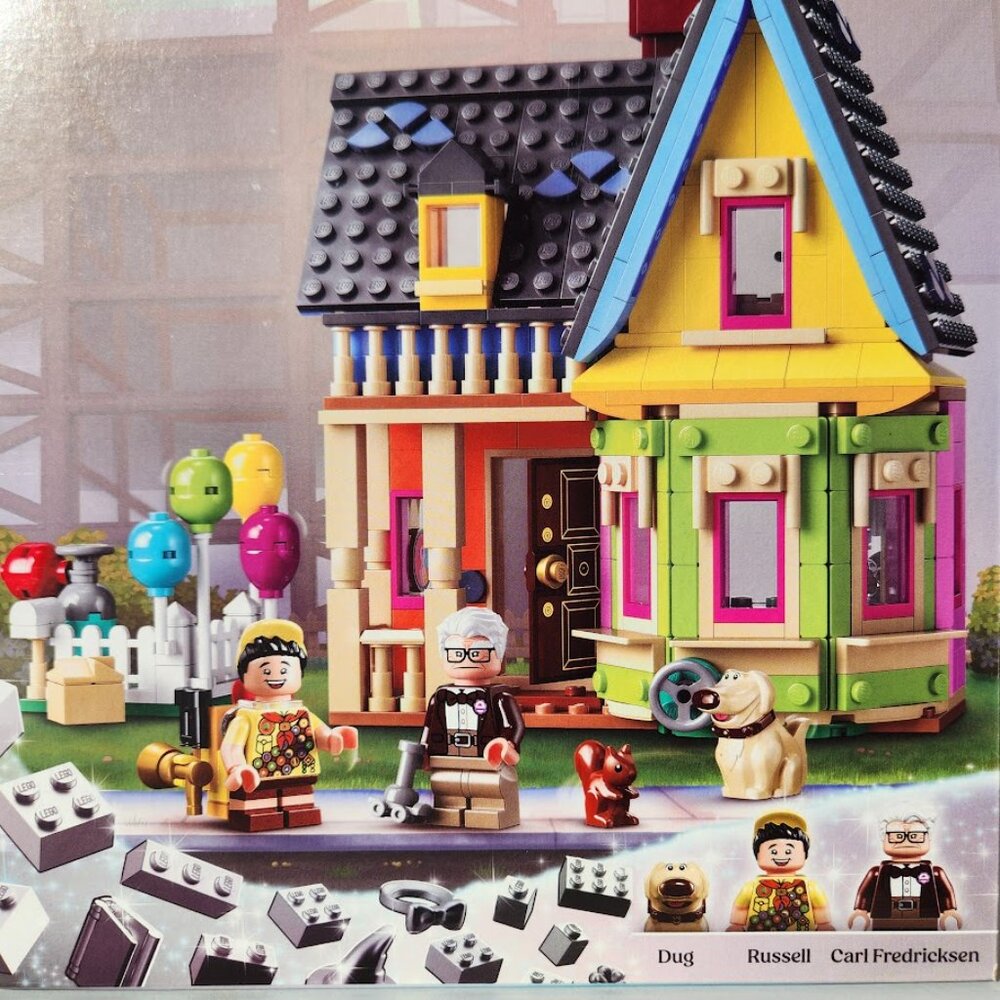 NEW Lego Disney Pixar UP House Building Set Toy with Balloons Movie Kit 43217 Br